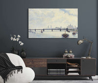 Charing Cross Bridgelondon by Camille Pissarro