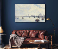 Charing Cross Bridgelondon by Camille Pissarro