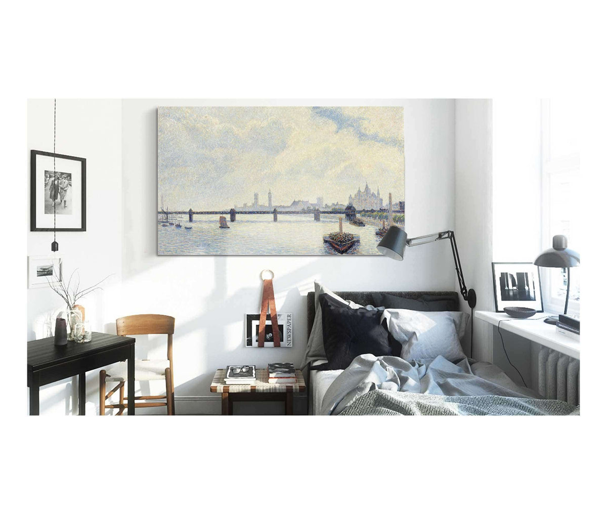 Charing Cross Bridgelondon by Camille Pissarro