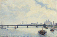 Charing Cross Bridgelondon by Camille Pissarro