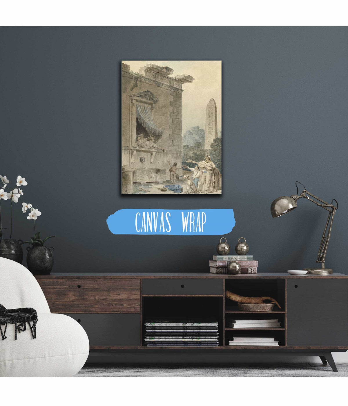 Charitable Ladies by Hubert Robert