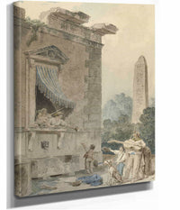 Charitable Ladies by Hubert Robert