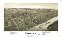 Charleroi Washington County Pennsylvania 1897  State Of Pennsylvania