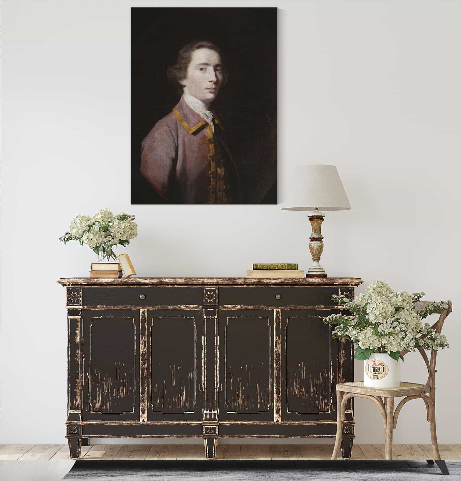 Charles Carroll Of Carrollton by Sir Joshua Reynolds