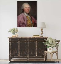 Charles Claude De Flahaut   Comte Dangiviller by Jean Baptiste Greuze