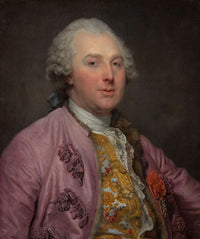 Charles Claude De Flahaut   Comte Dangiviller by Jean Baptiste Greuze