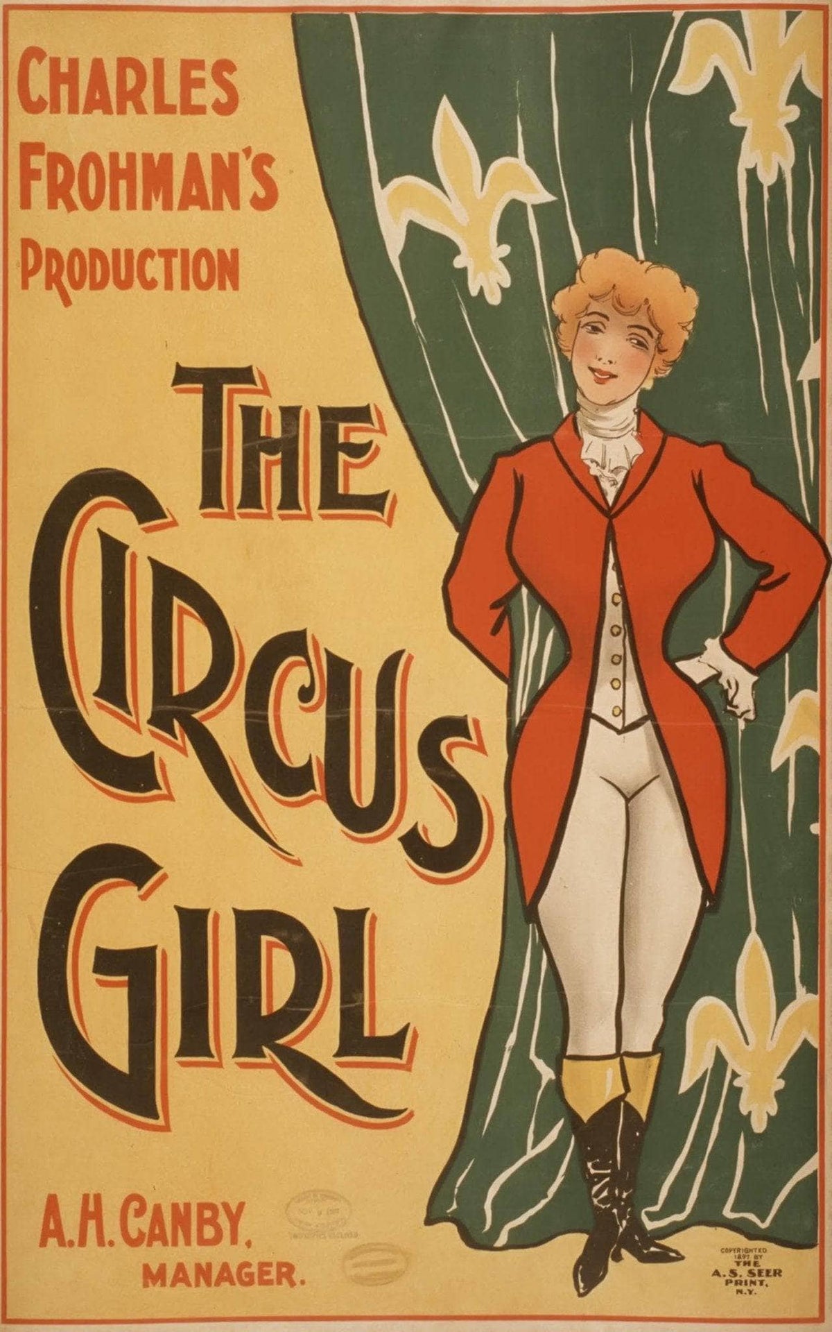 Charles Frohman's Production, The Circus Girl