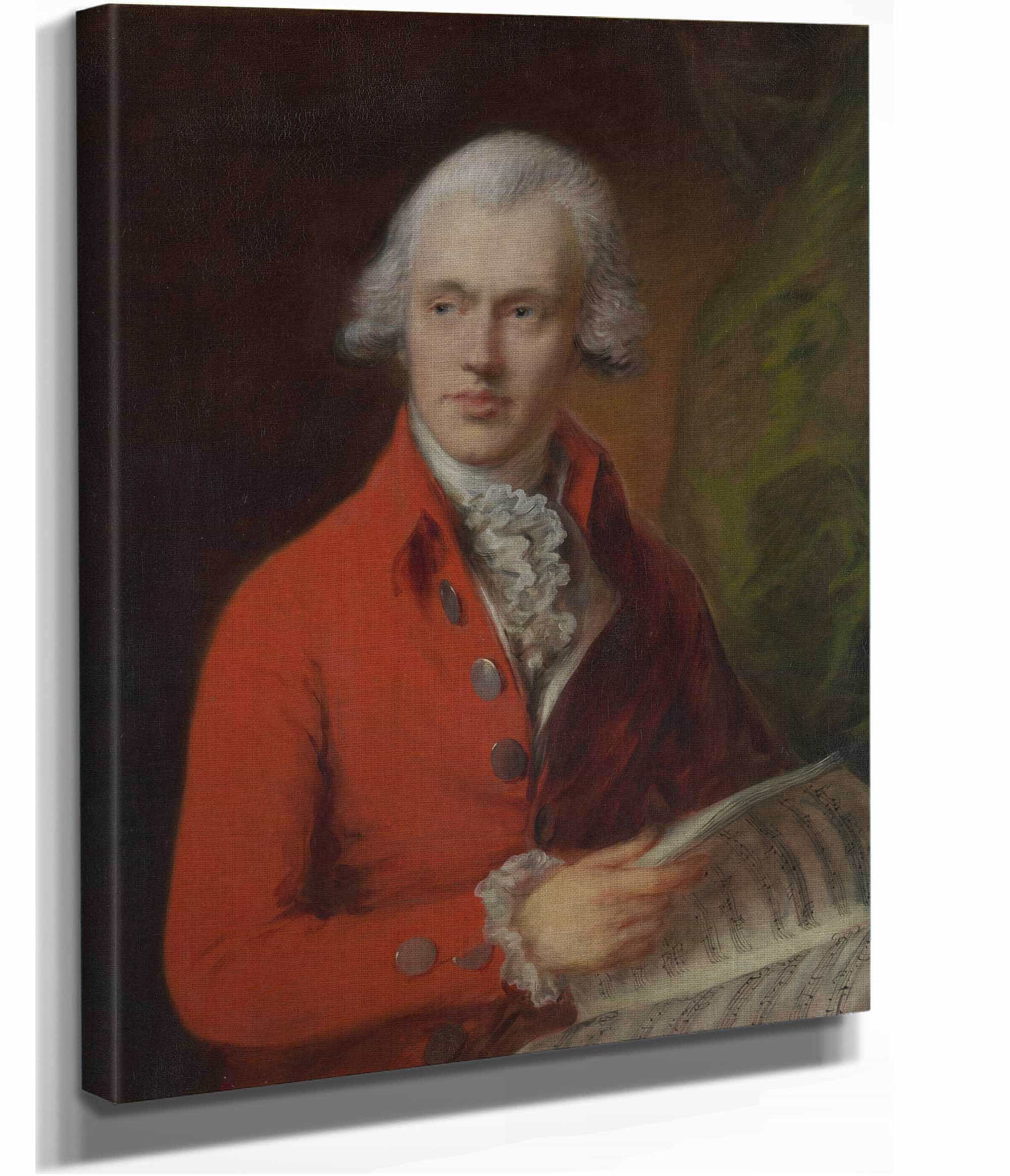 Charles Rousseau Burney   by Thomas Gainsborough