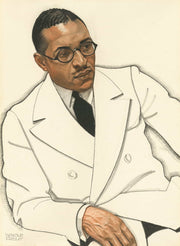 Charles Spurgeon Johnson by Winold Reiss