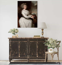 Charlotte Mrs Thomas Raikes by George Romney