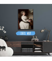 Charlotte Mrs Thomas Raikes by George Romney