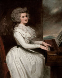 Charlotte Mrs Thomas Raikes by George Romney