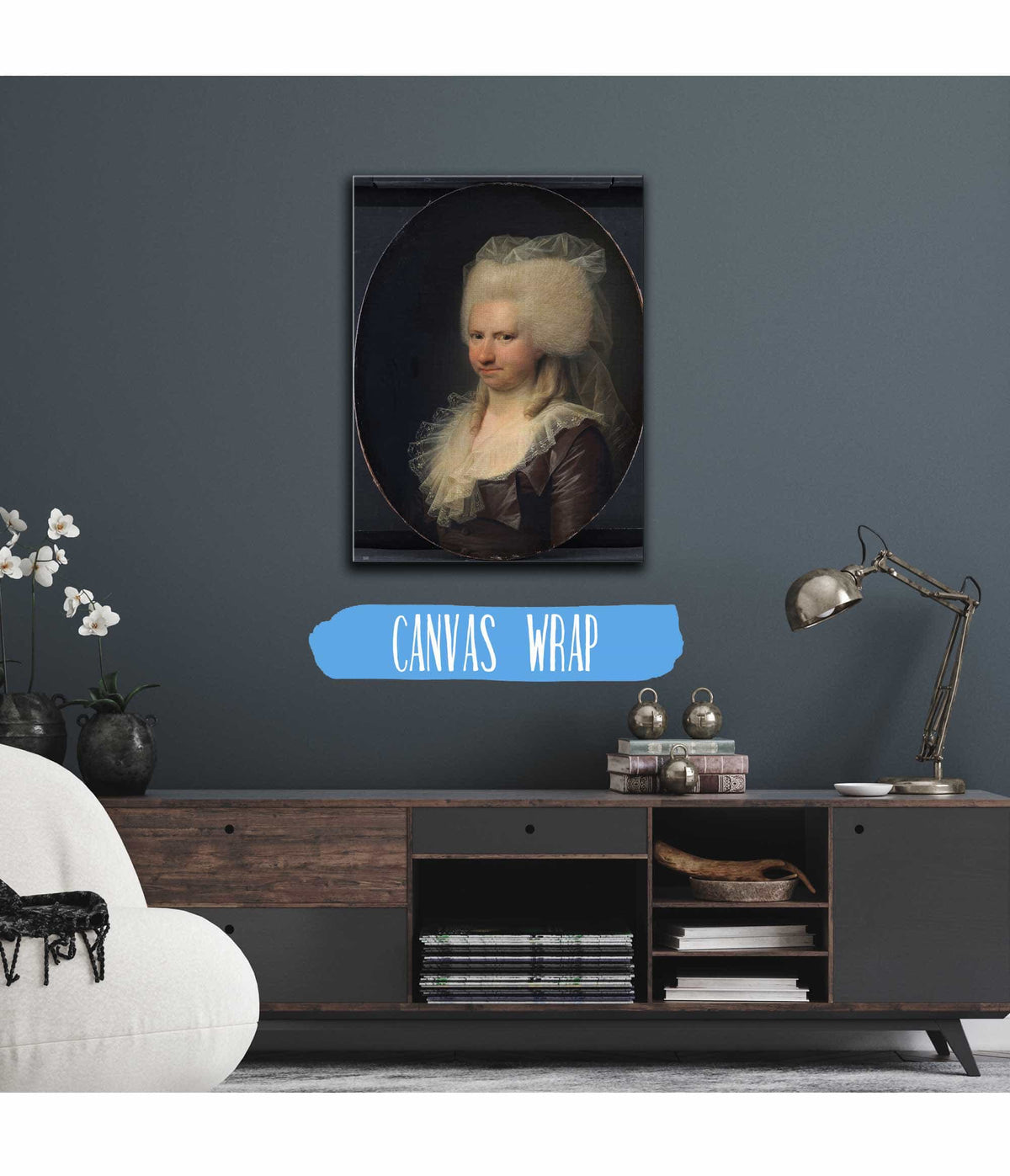 Charlotte Sophie Gerner F Rasch Henrik Gerners Hustru by Jens Juel