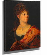 Charlotte Wolter Schauspielerin by Hans Canon