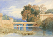 Chateau Navarre Near Evreux Normandy by John Sell Cotman