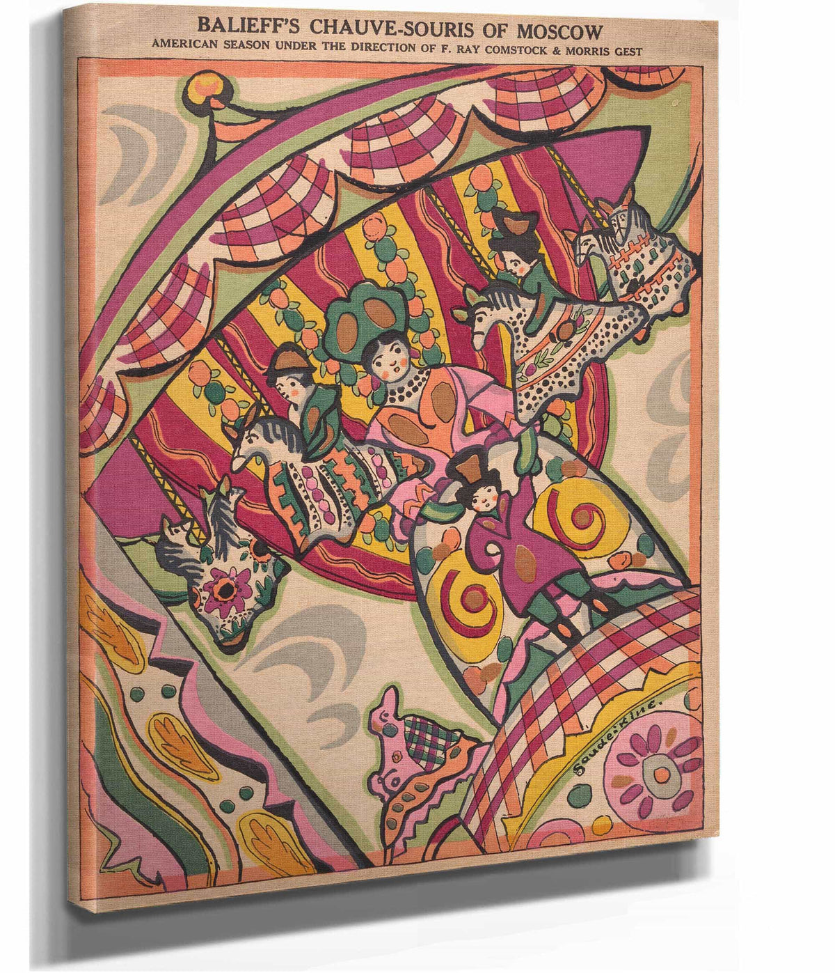 Chauve Souris Program by Ralph Barton