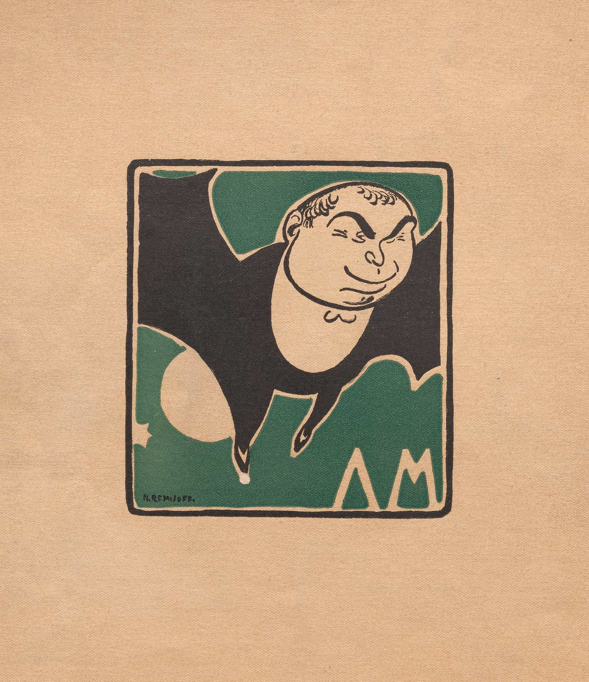 Chauve Souris Program by Ralph Barton