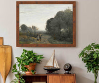 Chaville Le Matin Au Printemps by Jean Baptiste Camille Corot