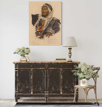 Cheikh Sattane Chef De La Tribu Haddidine Palmyre by Alexander Evgenievich Yakovlev