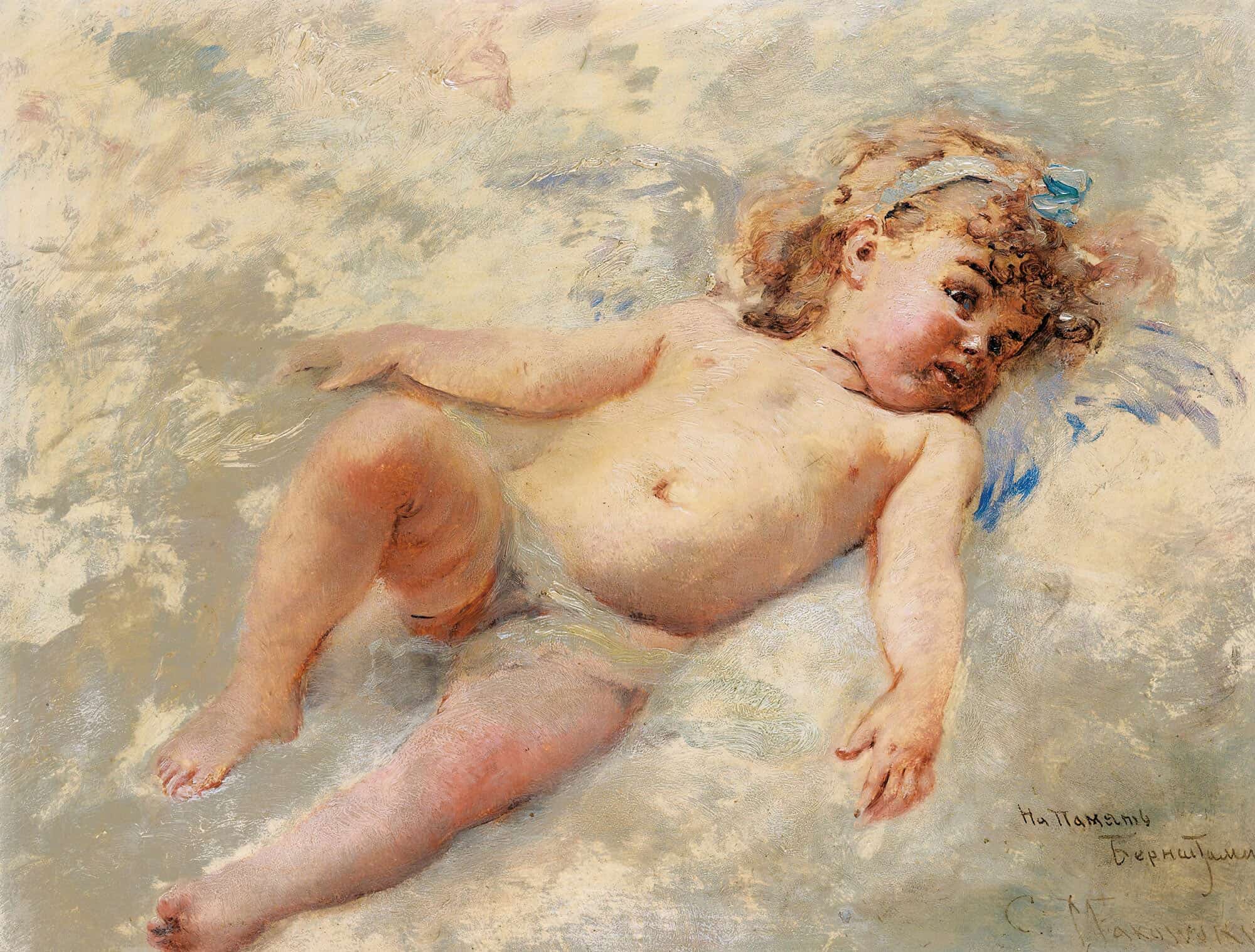 Cherub by Konstantin Egorovich Makovsky