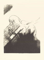 Cheval Aile Winged Horse by Odilon Redon