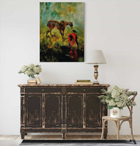 Cheval De Chasse A Courre by Henri De Toulouse Lautrec