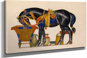 Cheval Sabreuvant by Leon Bakst
