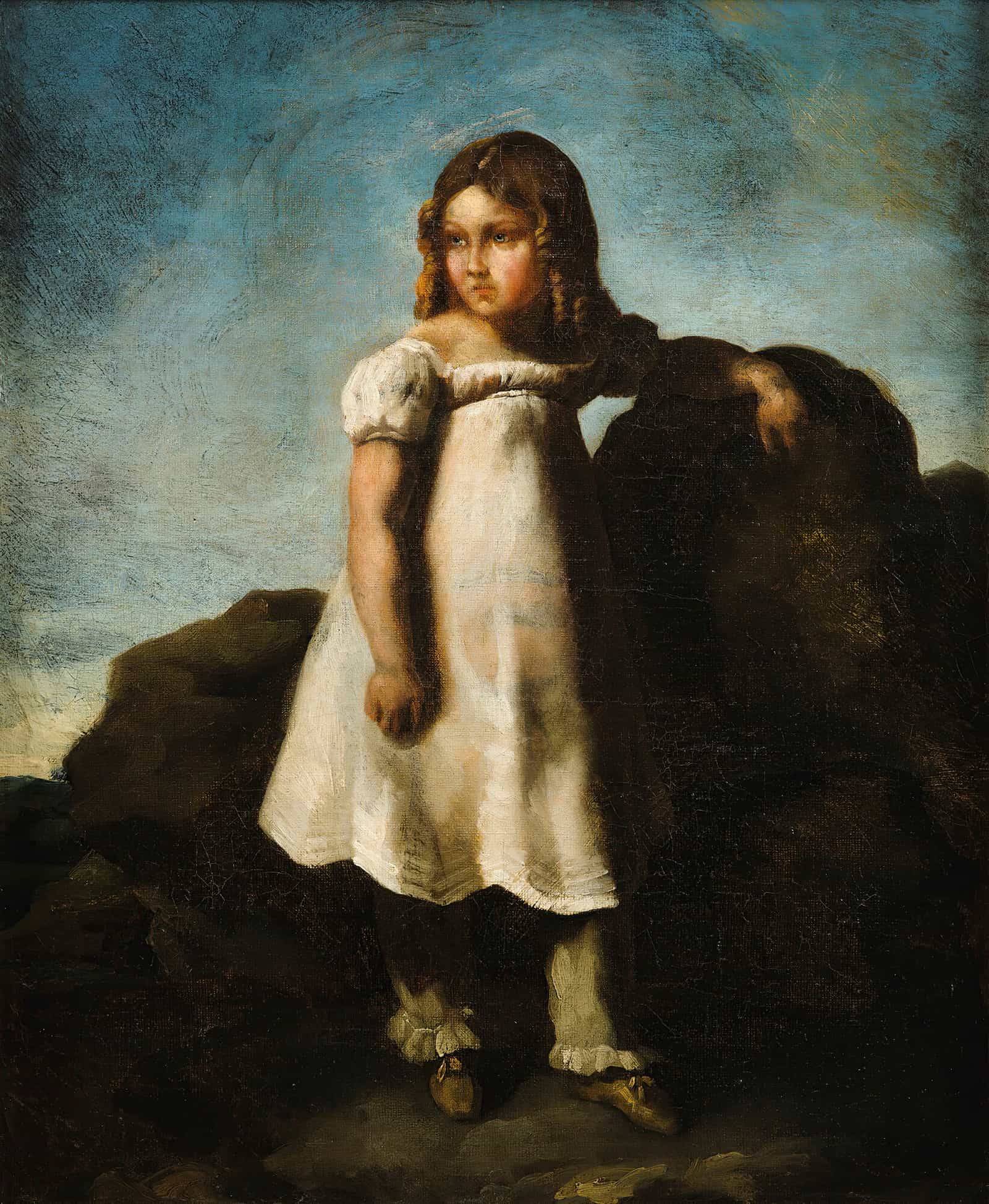 Chevaux Gris Pommele by Theodore Gericault