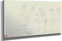 Chez Le Photographe by Henri De Toulouse Lautrec