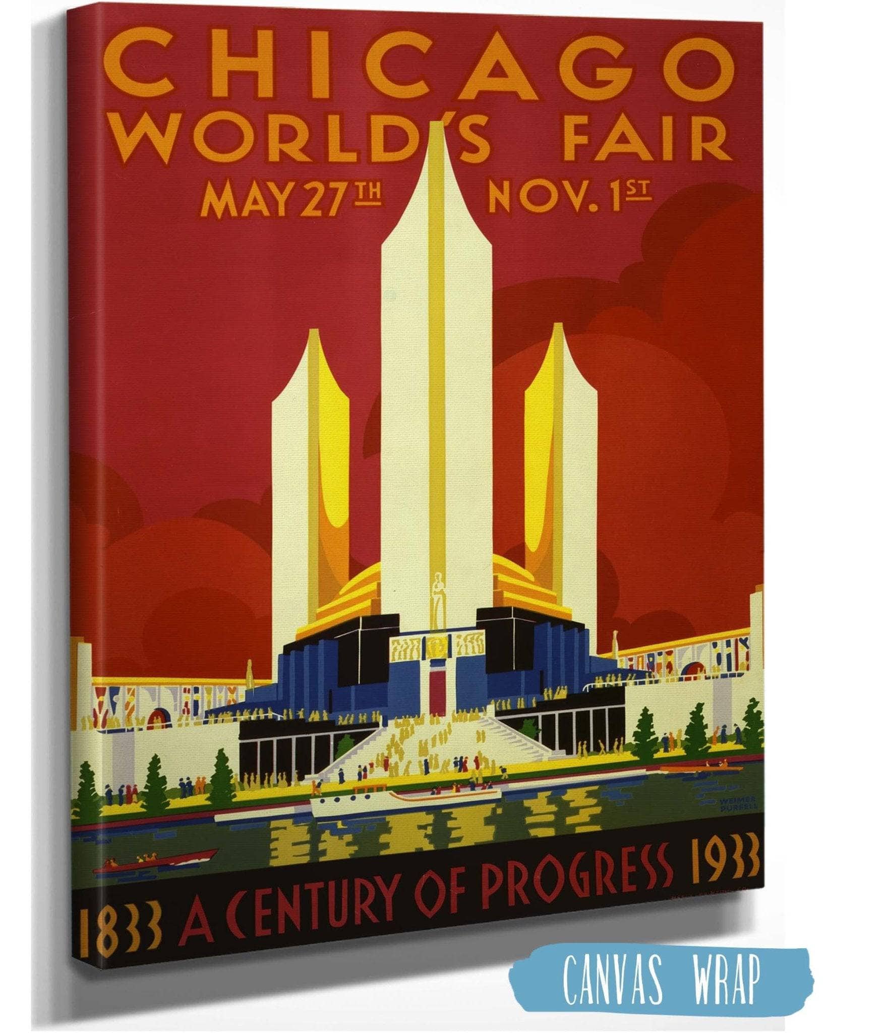 Chicago Worlds Fair May 27th Nov 1st 1933