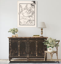 Chicken And The Horse by William Wallace Denslow