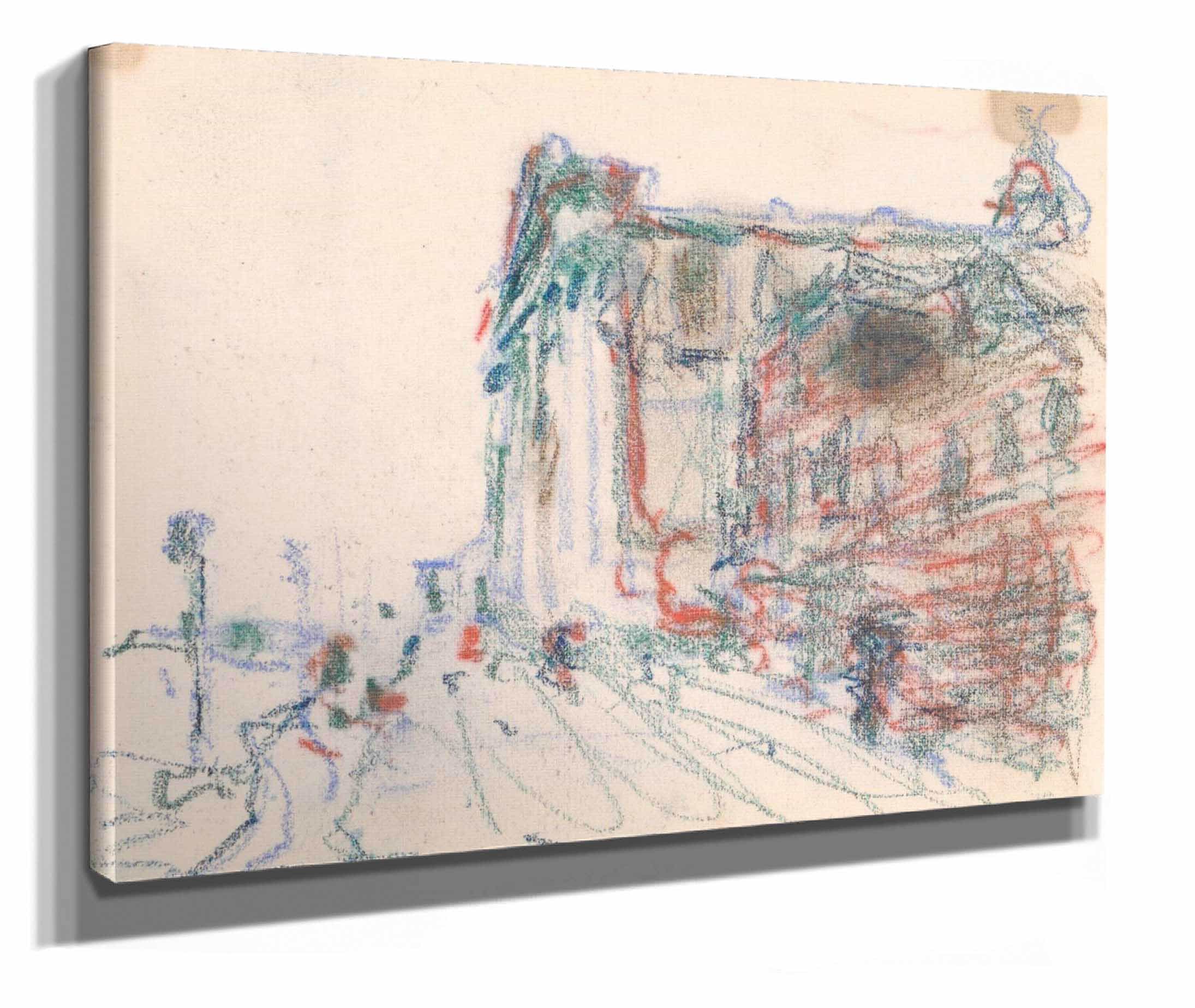 Chiesa Dei Gesuati In Venice by Jules Schmalzigaug