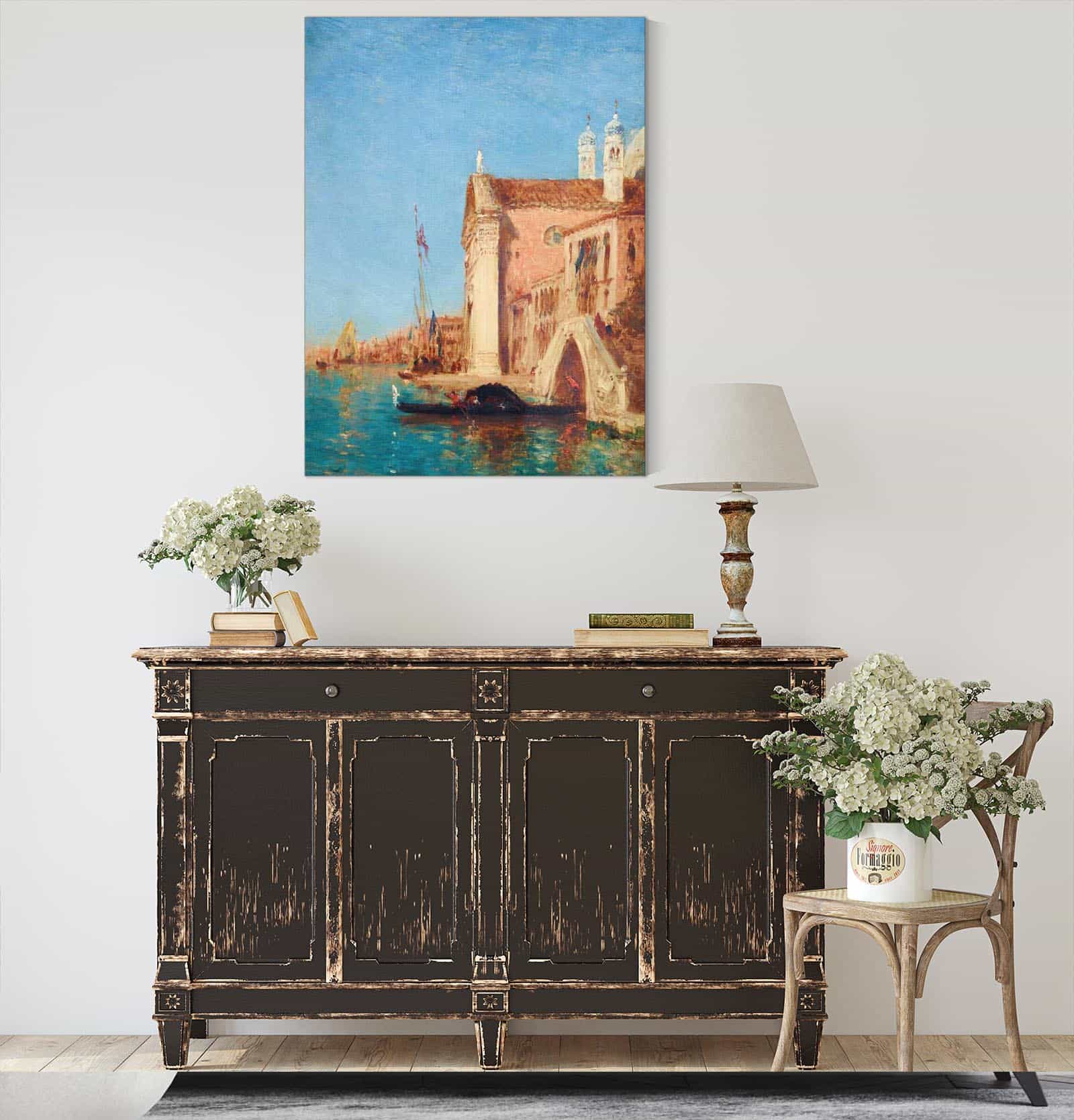 Chiesa Dei Gesuati Venice by Felix Ziem