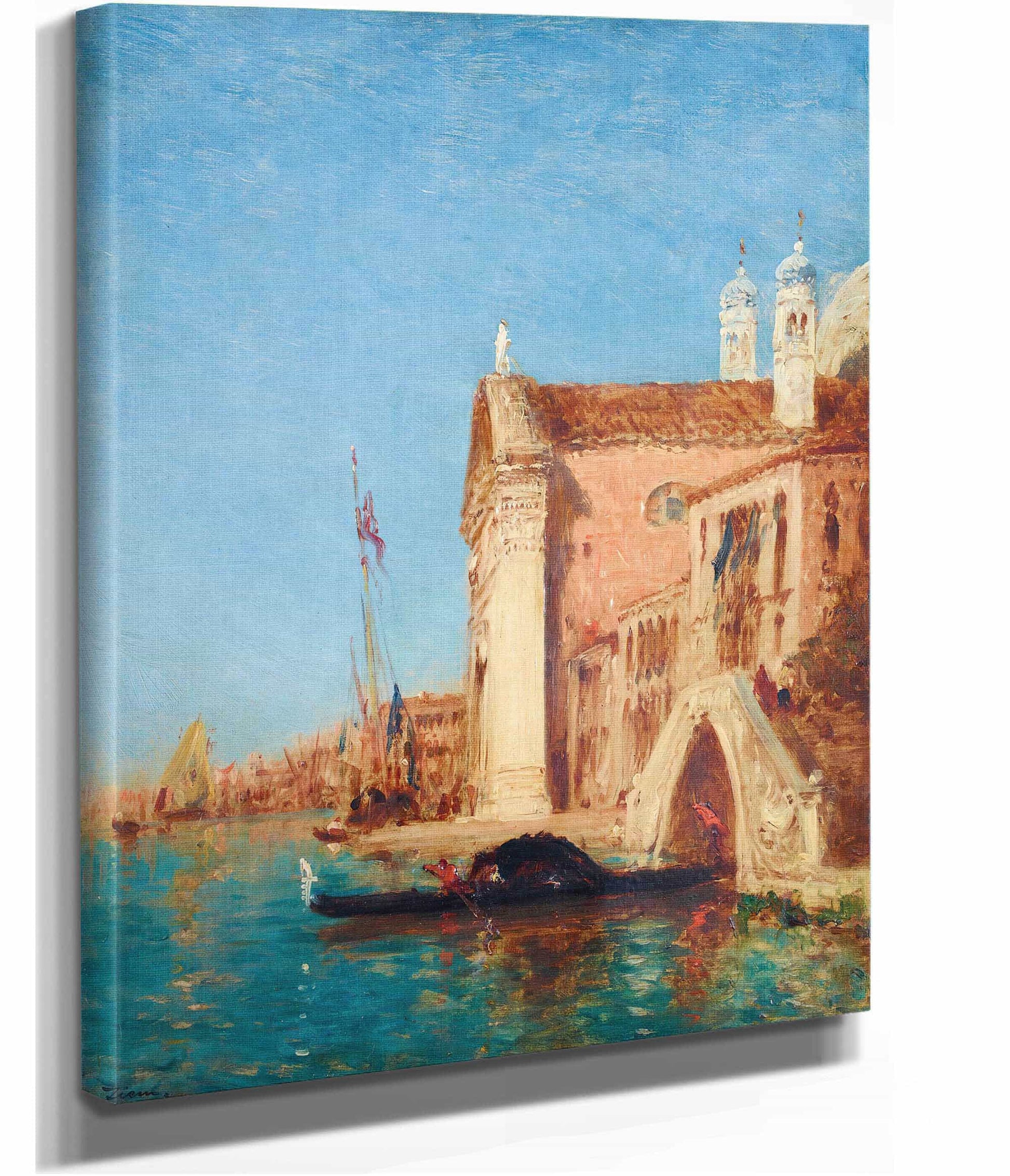 Chiesa Dei Gesuati Venice by Felix Ziem