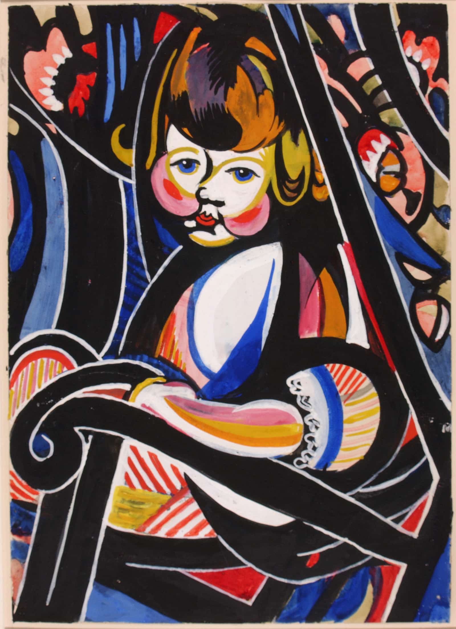 Child In Rocker by Henry Lyman Sayen