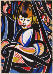 Child In Rocker by Henry Lyman Sayen