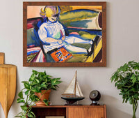 Child On Sofa by Henry Lyman Sayen