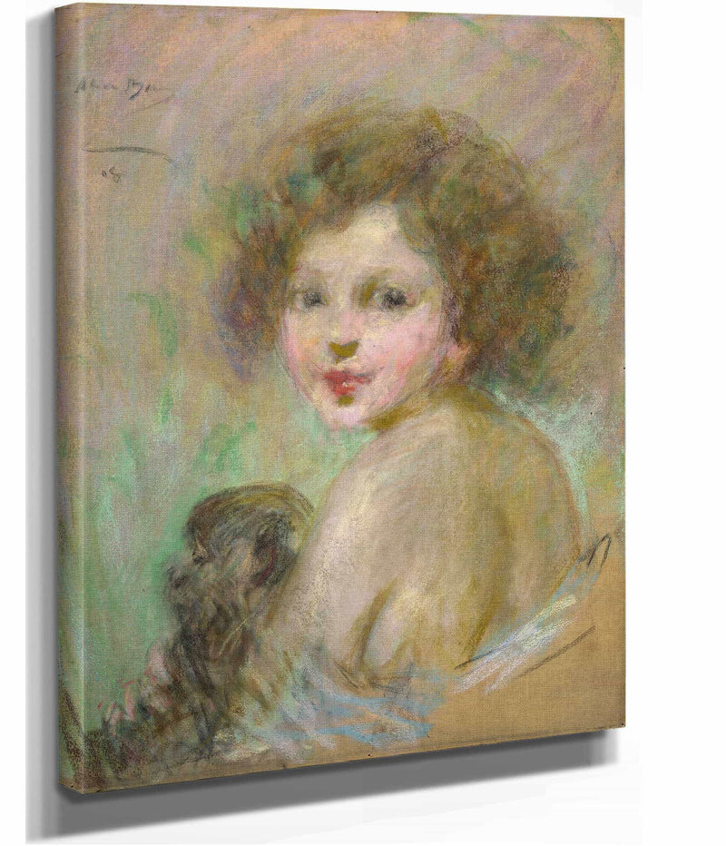 Child With Monkey by Alice Pike Barney