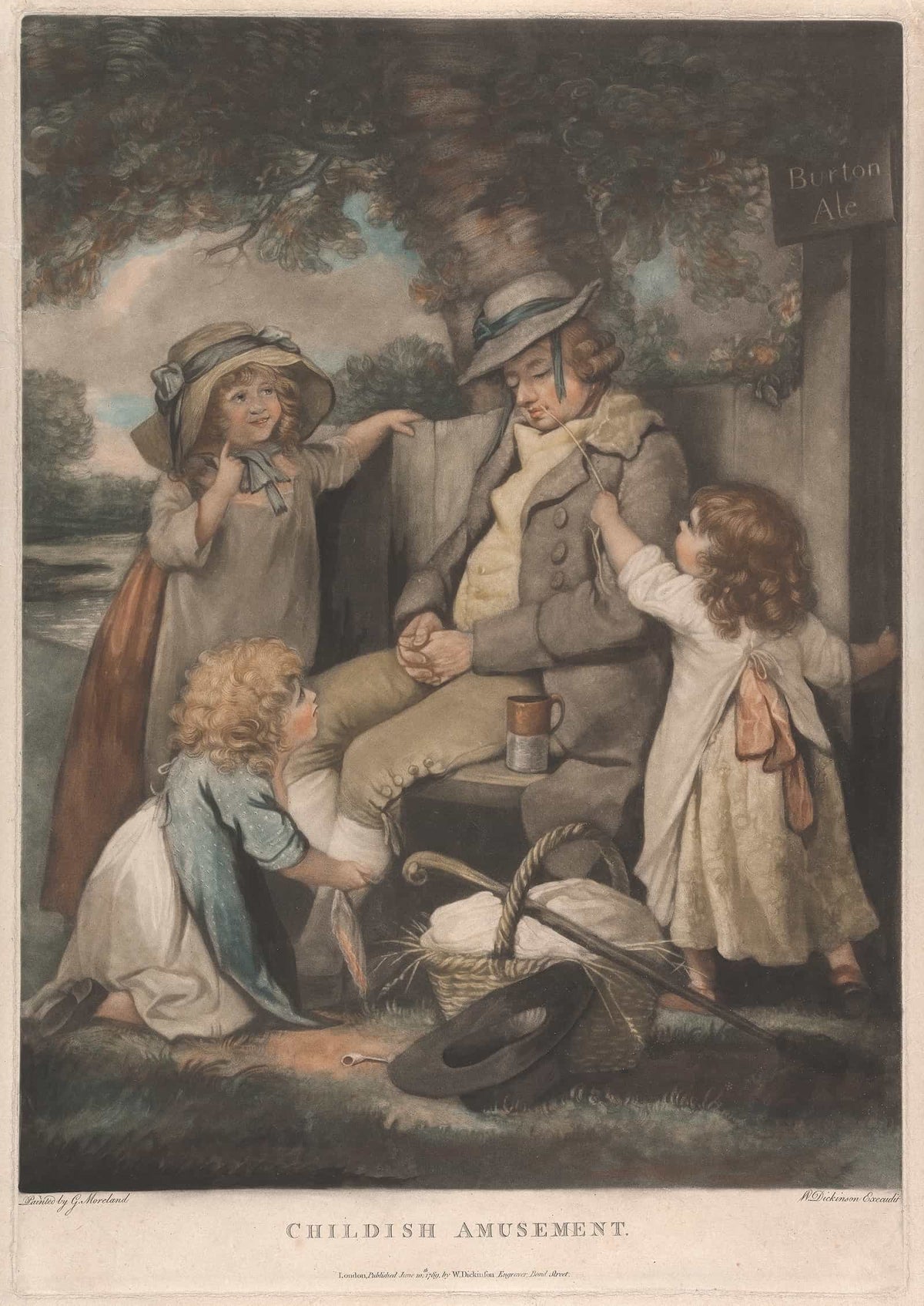 Childish Amusement by George Morland