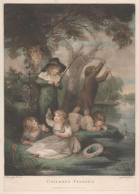 Children Fishing by George Morland