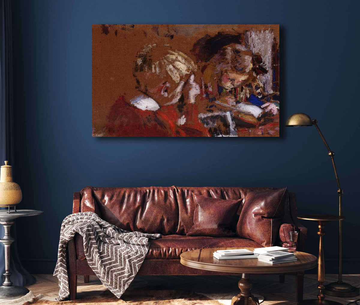 Children Reading by Edouard Vuillard