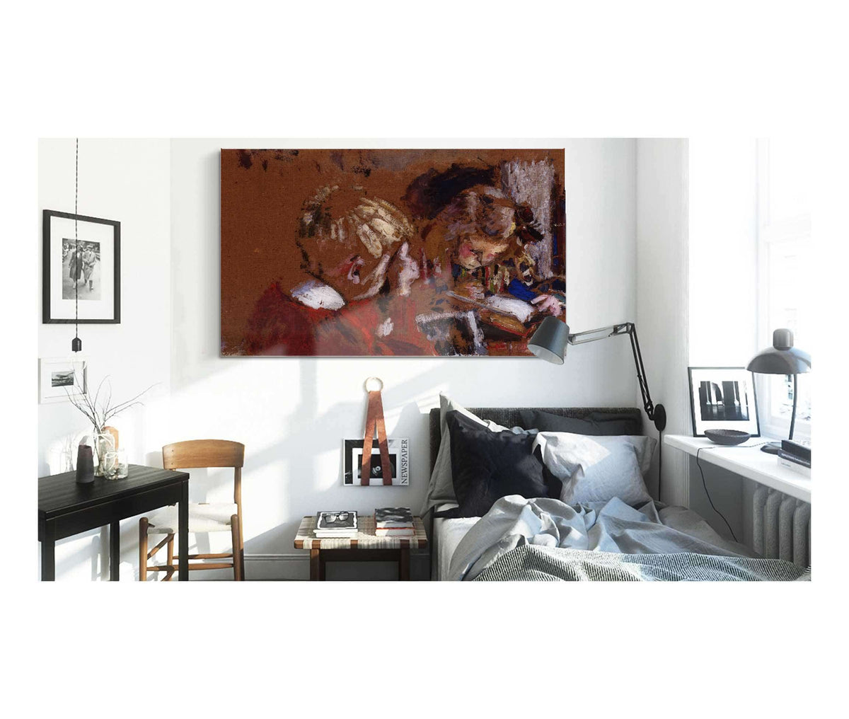 Children Reading by Edouard Vuillard