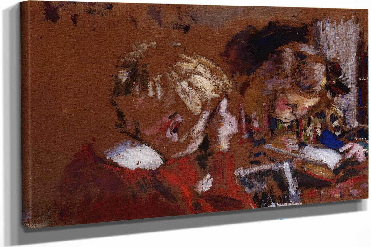 Children Reading by Edouard Vuillard