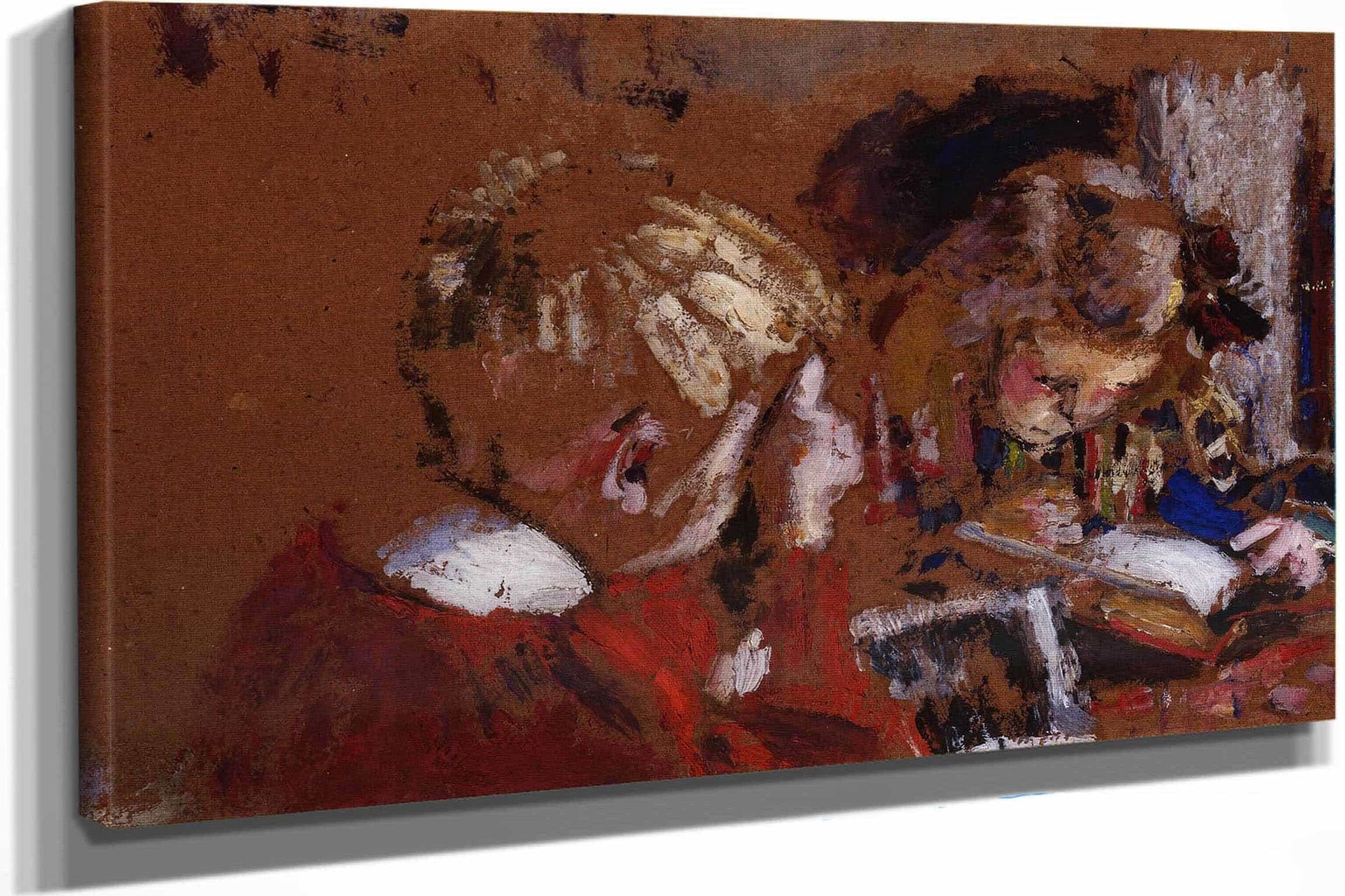 Children Reading by Edouard Vuillard