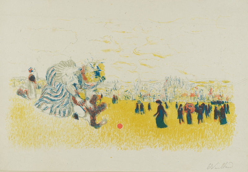 Childrens Games by Edouard Vuillard