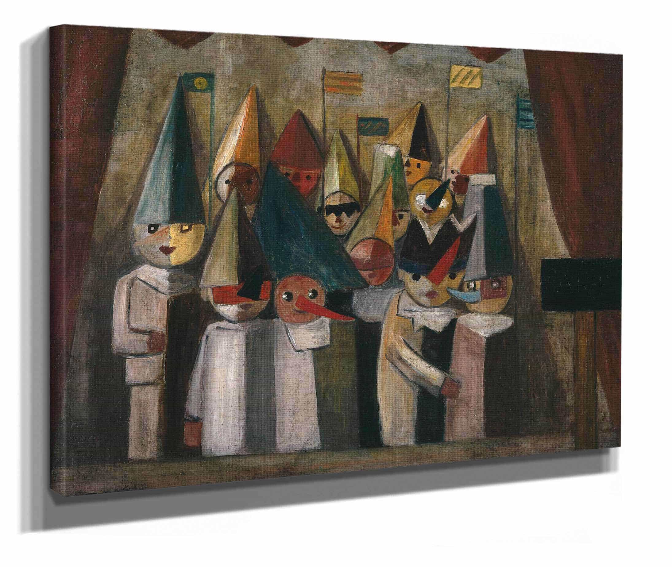 Childrens Theatre by Tadeusz Makowski