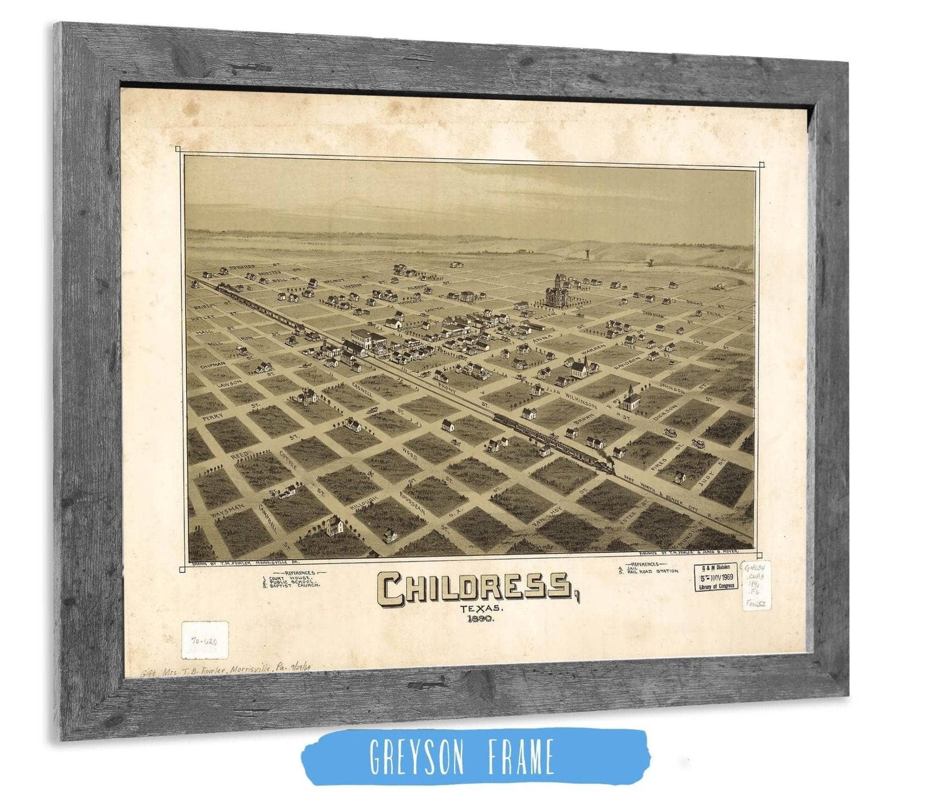 Childress Texas 1890 State of Texas