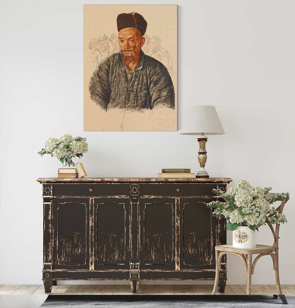 Chinois Mahometan De Liang Tcheou by Alexander Evgenievich Yakovlev