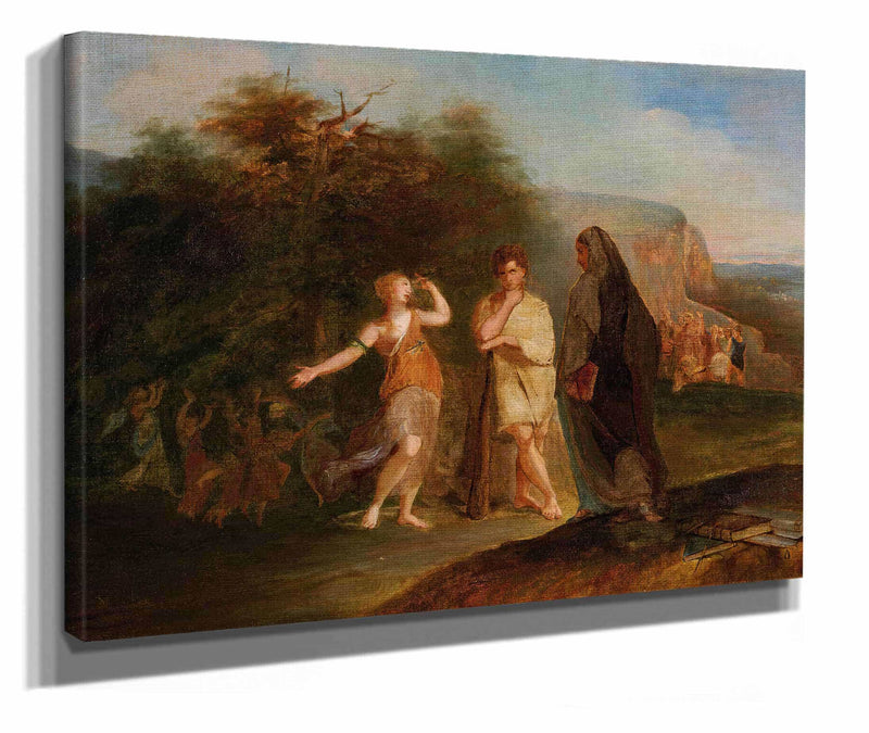 Choice Of Hercules by Thomas Sully