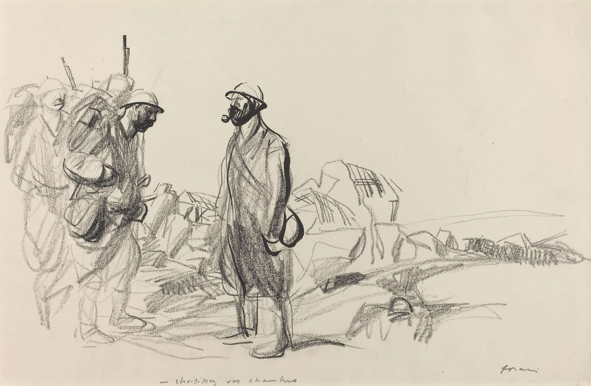 Choisissez Vos Chambres by Jean Louis Forain